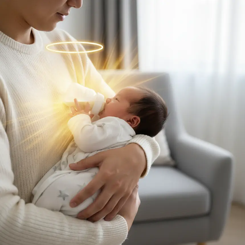 건강한 수유, 아기 유대감