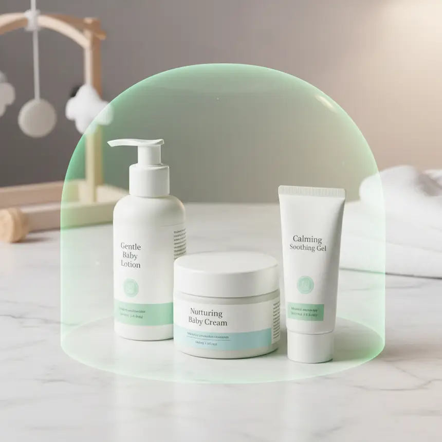 Baby moisturizing routine products