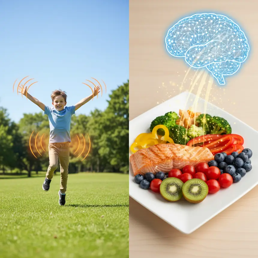 아이 두뇌 발달, 주의력 향상, 인지 능력 지원