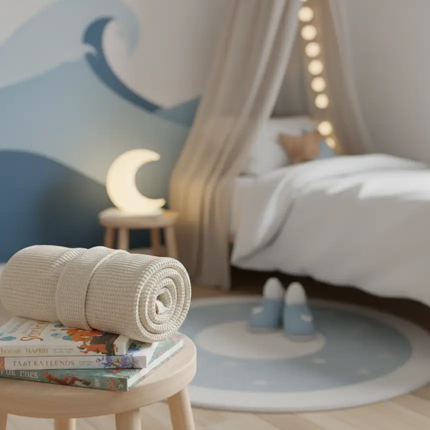 Baby bedroom sleep routine