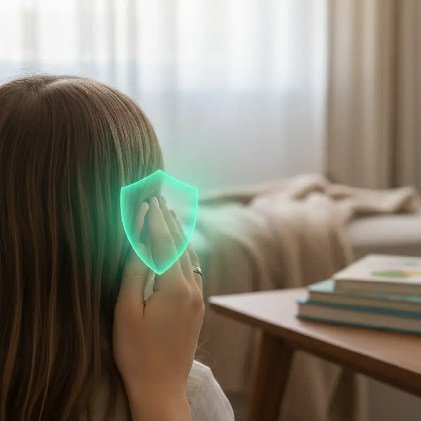Protecting child's ear health