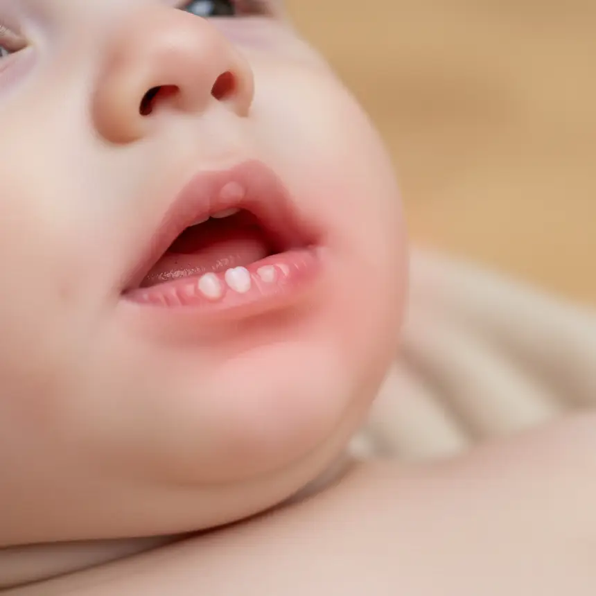 Baby gums, teething pain