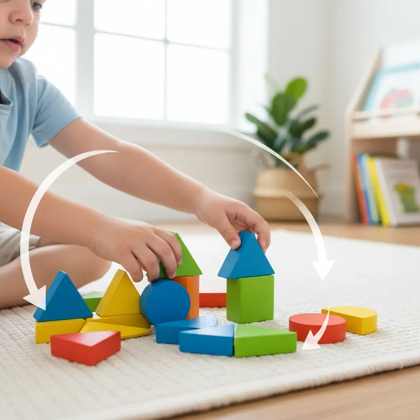shape puzzle progressive steps