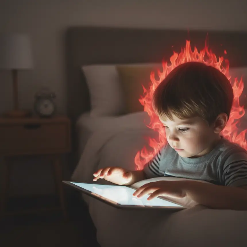 sleep disruptors, child media exposure