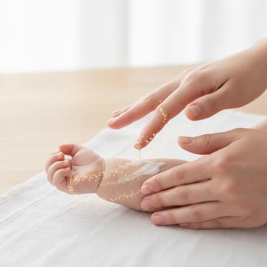 Baby moisturizing oil